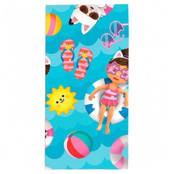 Gabby's Dollhouse Cotton Beach Towel - Πετσέτα Θαλάσσης 70x140cm