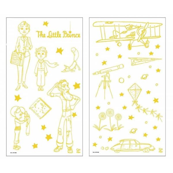 Αυτοκόλλητα Hape The Littlle Prince Glow in the Dark - 2 Καρτέλες