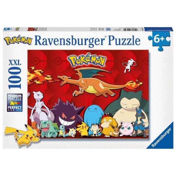 Ravensburger XXL Puzzle Pokemon - Παζλ με 100 Κομμάτια