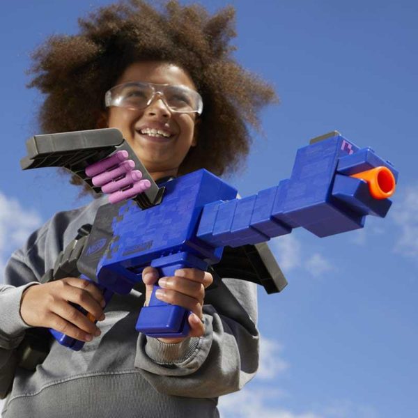 Nerf Όπλο Εκτοξευτής Minecraft Ender Dragon Blaster Set 12τμχ