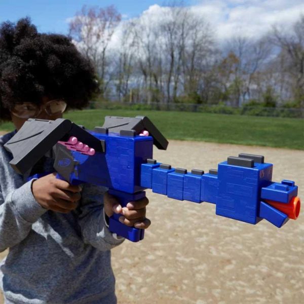 Nerf Όπλο Εκτοξευτής Minecraft Ender Dragon Blaster Set 12τμχ