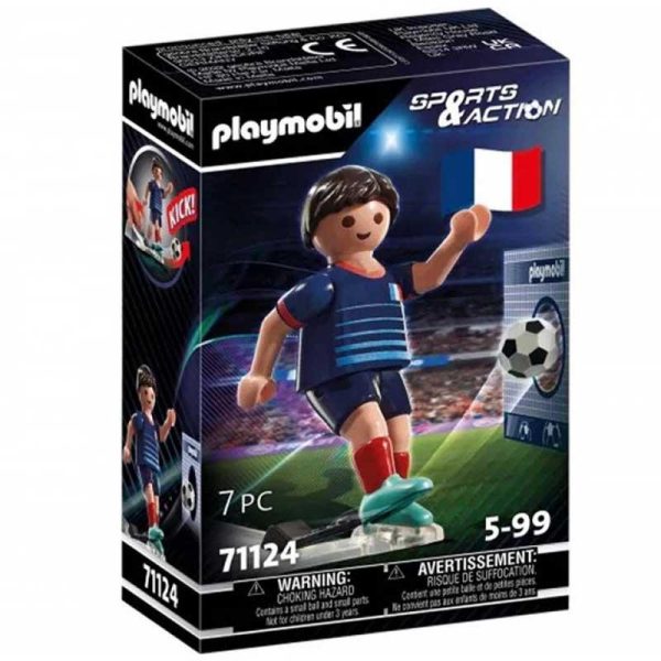Playmobil Sports & Action 71124 : Ποδοσφαιριστής Εθνικής Γαλλίας