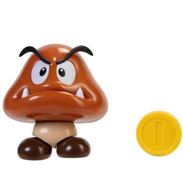 Jakks Pacific Super Mario: Goomba with Coin Φιγούρα