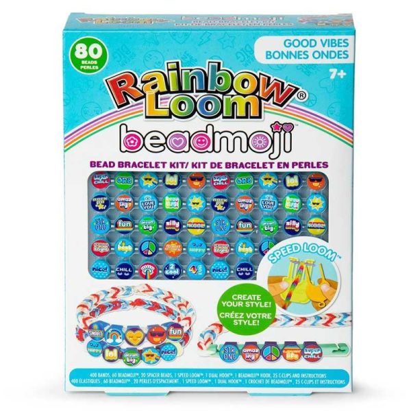 Rainbow Loom Beadmoji Good Vibes - Κατασκευή Βραχιολιών