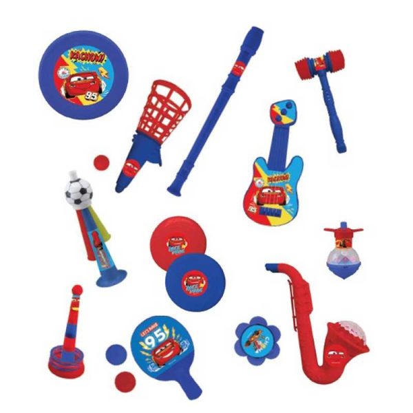 Διακάκης Χάρτινη Τυχερή Σακούλα Disney Cars 29x40x6