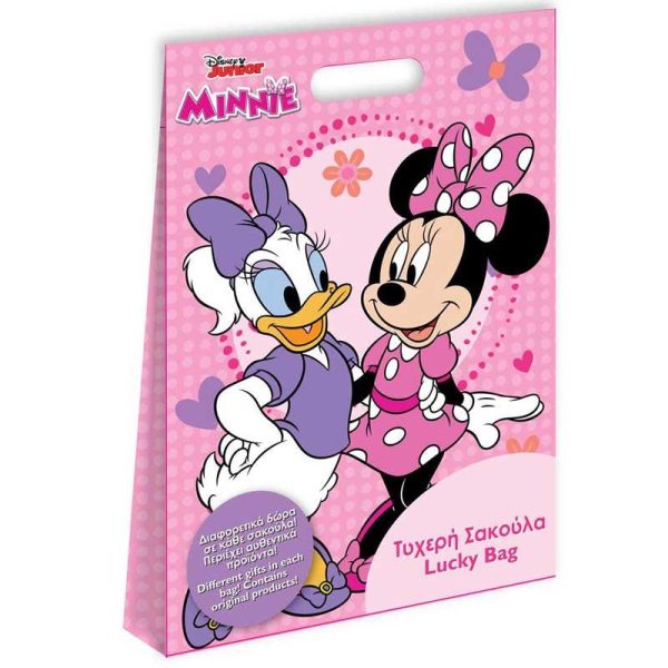 Διακάκης Χάρτινη Τυχερή Σακούλα Disney Minnie Mouse 29x40x6
