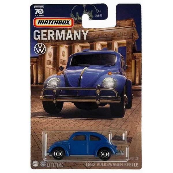 Matchbox Germany: Αυτοκίνητο 1962 Volkswagen Beetle