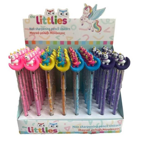 The Littlies Unicorn - Μαγικό Μολύβι Μονόκερος 1τμχ