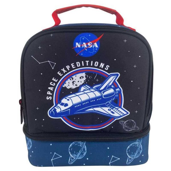 MUST Nasa Ισοθερμικό Τσαντάκι Φαγητού Μπλέ με 2 Θήκες