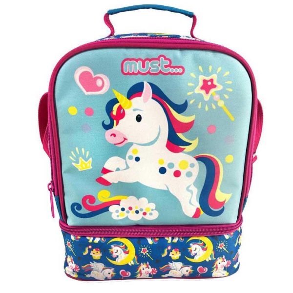 MUST Unicorn Ισοθερμικό Τσαντάκι Φαγητού με 2 Θήκες
