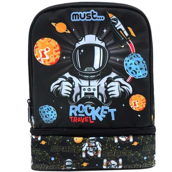 MUST Rocket Travel Ισοθερμικό Τσαντάκι Φαγητού με 2 Θήκες