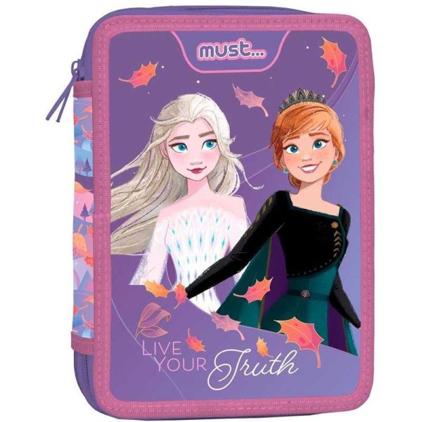 MUST Frozen Live Your Truth Κασετίνα Διπλή Γεμάτη