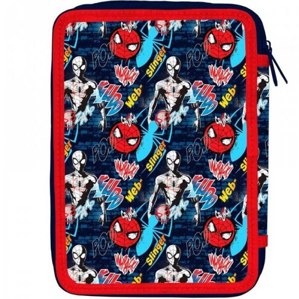 MUST Spider-Man Κασετίνα Διπλή Γεμάτη