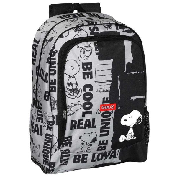 Snoopy Grunge - Σχολική Τσάντα Πλάτης Δημοτικού 42cm