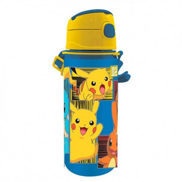 Pokemon Παγούρι Αλουμινίου με Καλαμάκι 600ml