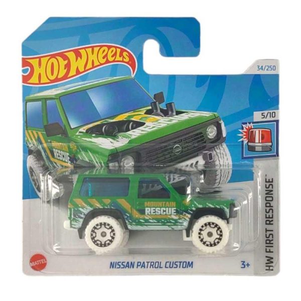 Hot Wheels First Responce Nissan Patrol Custom - Αυτοκινητάκι
