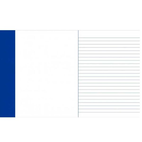 Skag Τετράδιο Μπλε Ριγέ + Λευκό 50Φ 17x25cm Super Διεθνές