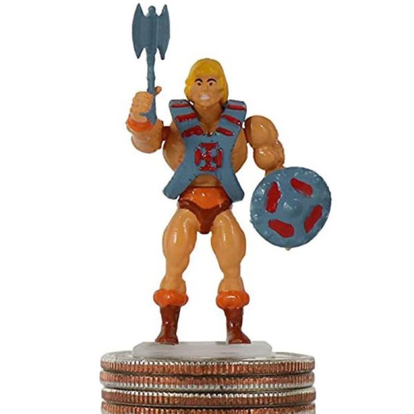 Action Micro Figures Masters Of The Universe The World's Smallest He-Man & Skeletor 3cm
