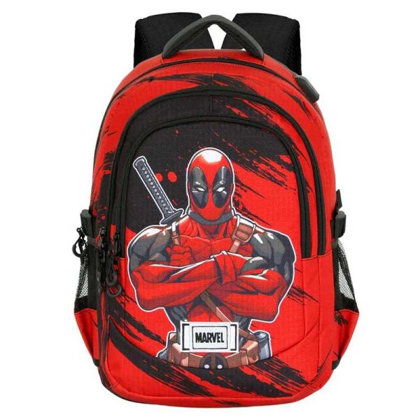 Marvel Deadpool - Σχολική Τσάντα Πλάτης Δημοτικού / Γυμνασίου - Karactermania