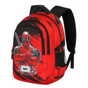 Marvel Deadpool - Σχολική Τσάντα Πλάτης Δημοτικού / Γυμνασίου - Karactermania