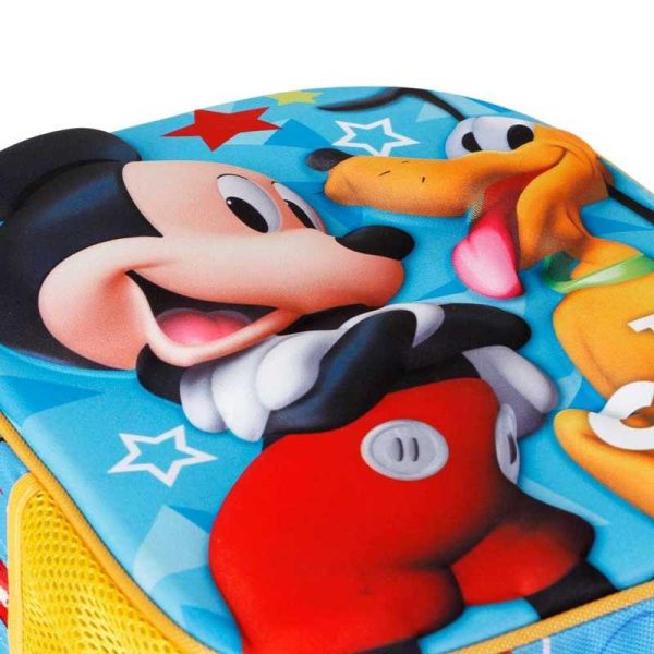 Disney Mickey & Pluto 3D - Σχολική Τσάντα Πλάτης Νηπιαγωγείου 31cm – Karactermania