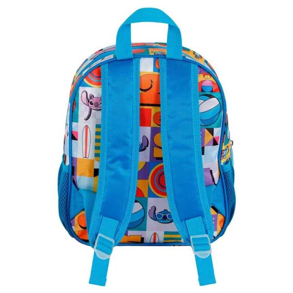Disney Stitch Skater 3D - Σχολική Τσάντα Πλάτης Νηπιαγωγείου 31cm – Karactermania