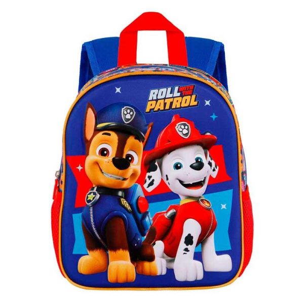 Paw Patrol Duty 3D - Σχολική Τσάντα Πλάτης Νηπιαγωγείου 31cm – Karactermania