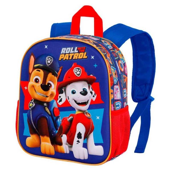 Paw Patrol Duty 3D - Σχολική Τσάντα Πλάτης Νηπιαγωγείου 31cm – Karactermania