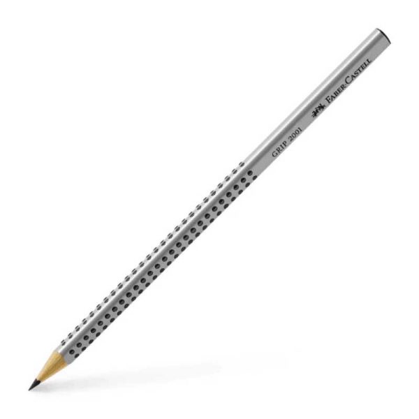 Faber-Castell Grip 2001 Μολύβι 2B Γκρι