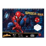 Διακάκης Μπλοκ Ζωγραφικής A4 Spider-Man 40 φύλλων με Αυτοκόλλητα