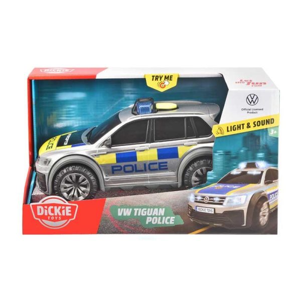 Dickie Toys Όχημα Αστυνομίας VW Tiguan 25εκ. με Ήχο & Φως