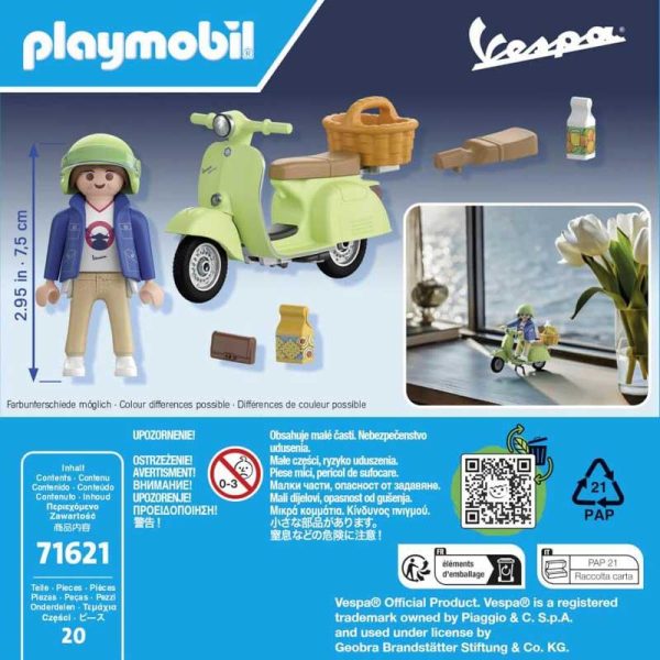 Playmobil 71621: Κοπέλα με Vespa