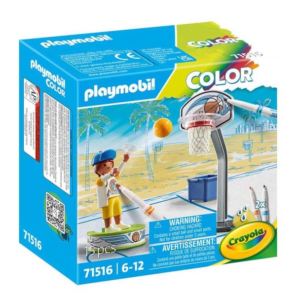 Playmobil Color 71516: Προπόνηση Μπάσκετ