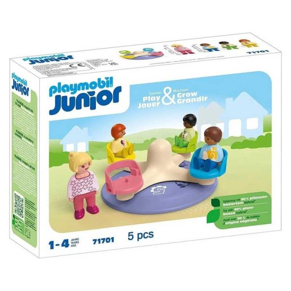 Playmobil Junior 71701: Παιδικό Καρουζέλ