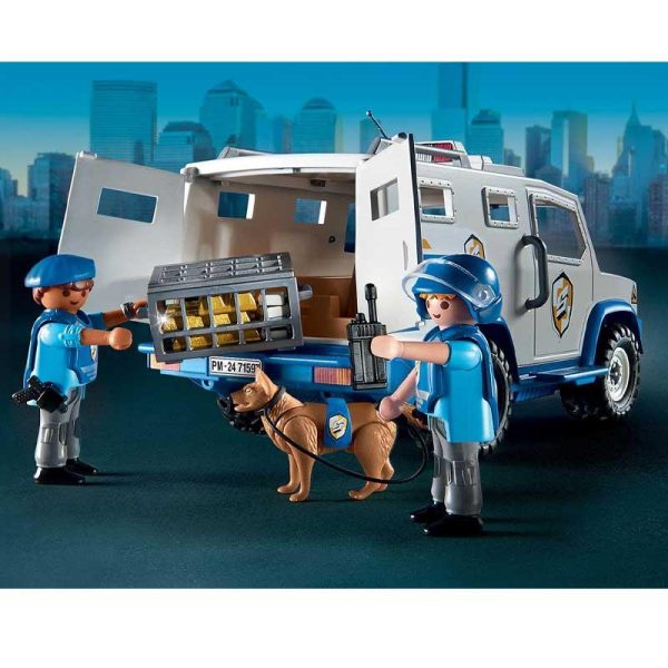 Playmobil Action Heroes 71597: Όχημα Χρηματαποστολής