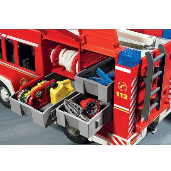 Playmobil Action Heroes 71603: Αρχηγείο και Όχημα Πυροσβεστικής