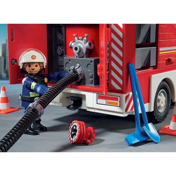 Playmobil Action Heroes 71603: Αρχηγείο και Όχημα Πυροσβεστικής