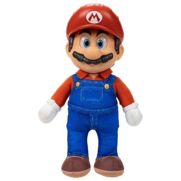 Super Mario Bros The Movie - Λούτρινο Mario 35cm Jakks Pacific