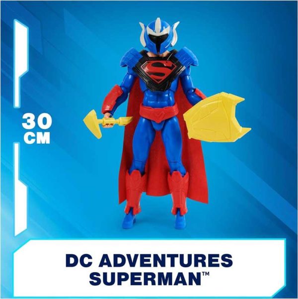 Spin Master DC Adventures: Φιγούρα Superman με Εξτρα Στολή και Αξεσουάρ 30εκ.