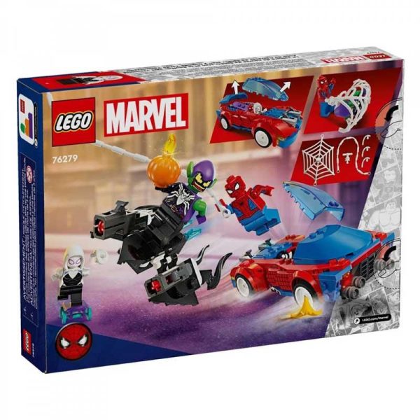 Lego Marvel Super Heroes 76279 : Spider-Man Race Car & Venom Green Goblin