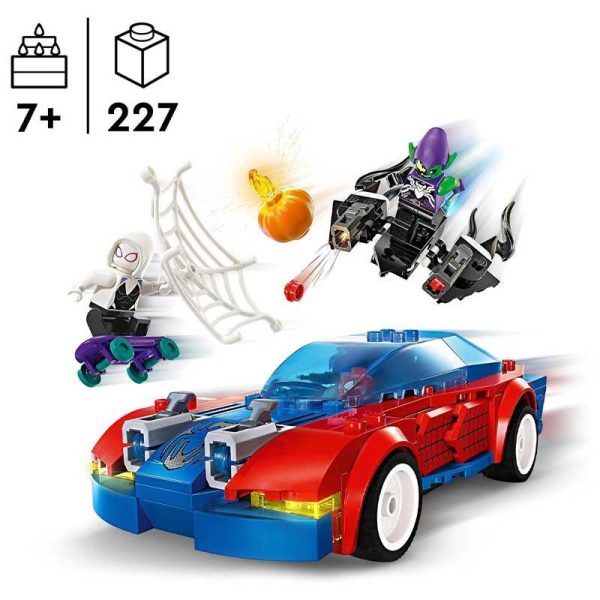 Lego Marvel Super Heroes 76279 : Spider-Man Race Car & Venom Green Goblin
