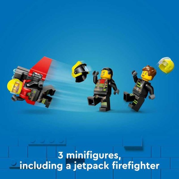 Lego City 60413: Fire Rescue Plane - Πυροσβεστικό Αεροπλάνο