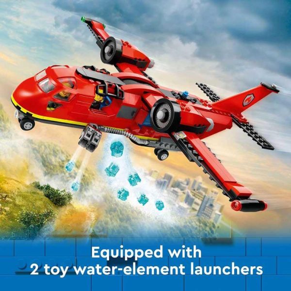 Lego City 60413: Fire Rescue Plane - Πυροσβεστικό Αεροπλάνο