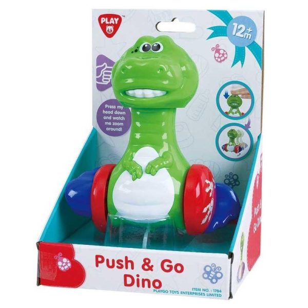 Playgo Push & Go Dino - Δεινοσαυράκι με Κίνηση
