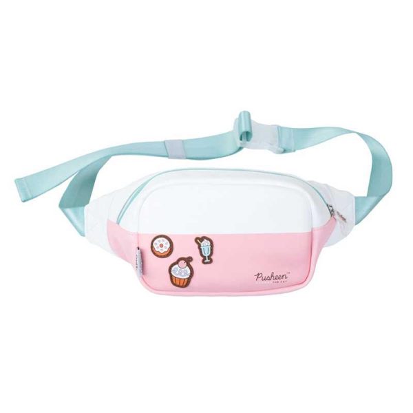 Erik Pusheen Rose Collection Τσαντάκι Μέσης με Δερματίνη