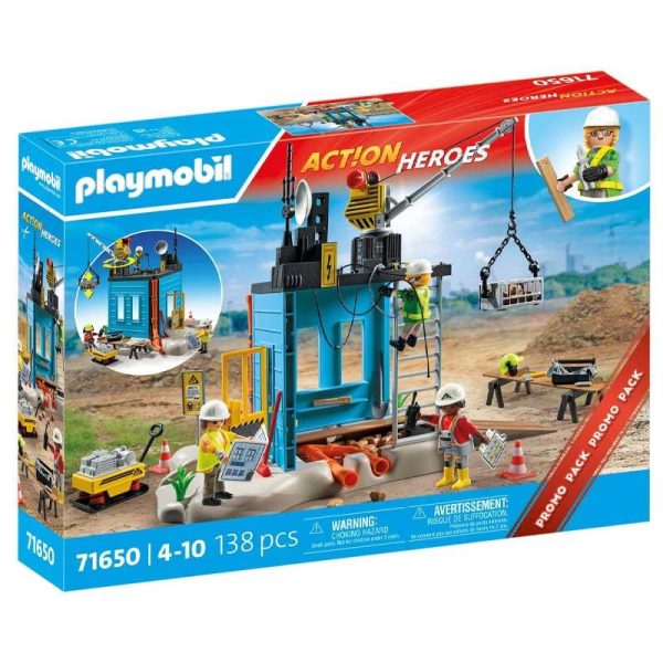 Playmobil Action Heroes 71650: Εργοτάξιο