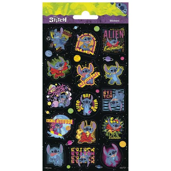 Αυτοκόλλητα Disney Stitch Glitter - 1 Καρτέλα