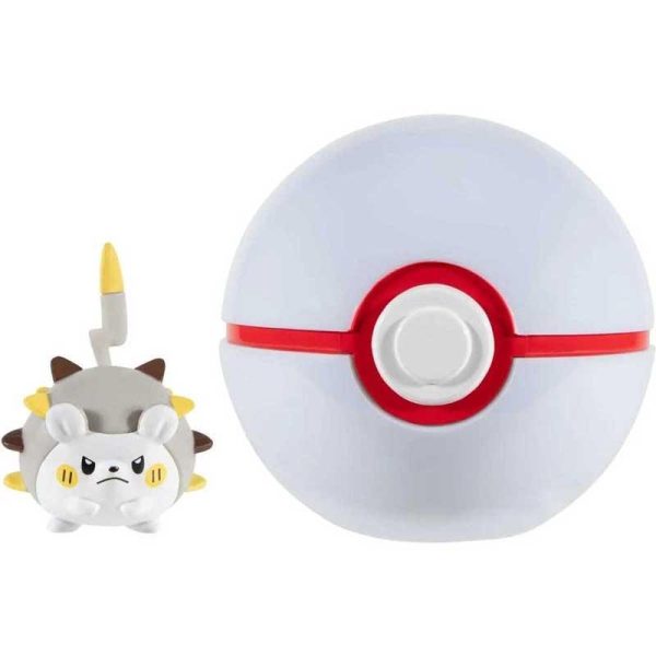 Pokemon Clip N’ Go Με Φιγούρα Togedemaru & Premier Ball (Wave 16) #PKW3149