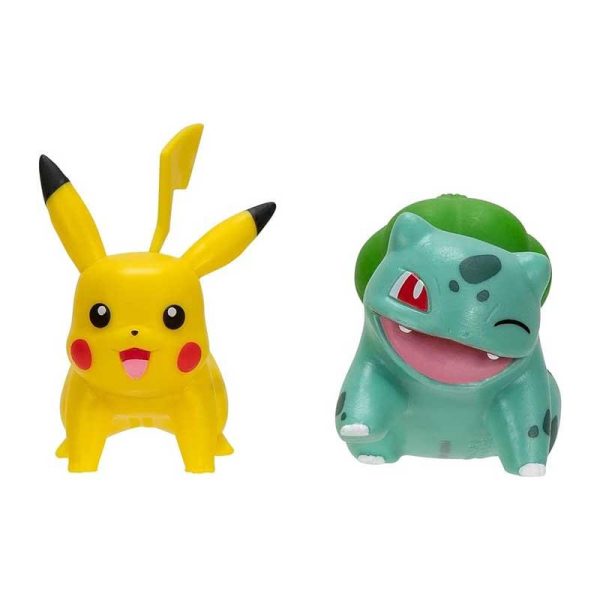 Pokemon Battle Figure Pack Με Φιγούρες Bulbasaur & Pikachu (Wave 2) #PKW3587
