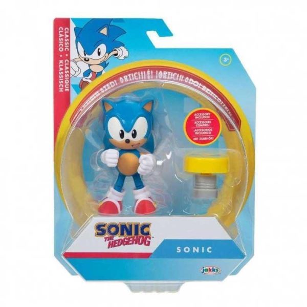 Sonic The Hedgehog Φιγούρα 10εκ. Classic Sonic με Yellow Spring (Wave 10) #JPA41484